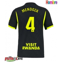 Camiseta Atletico Madrid Rodrigo Mendoza #4 Visitante Equipación 2026-27 manga corta